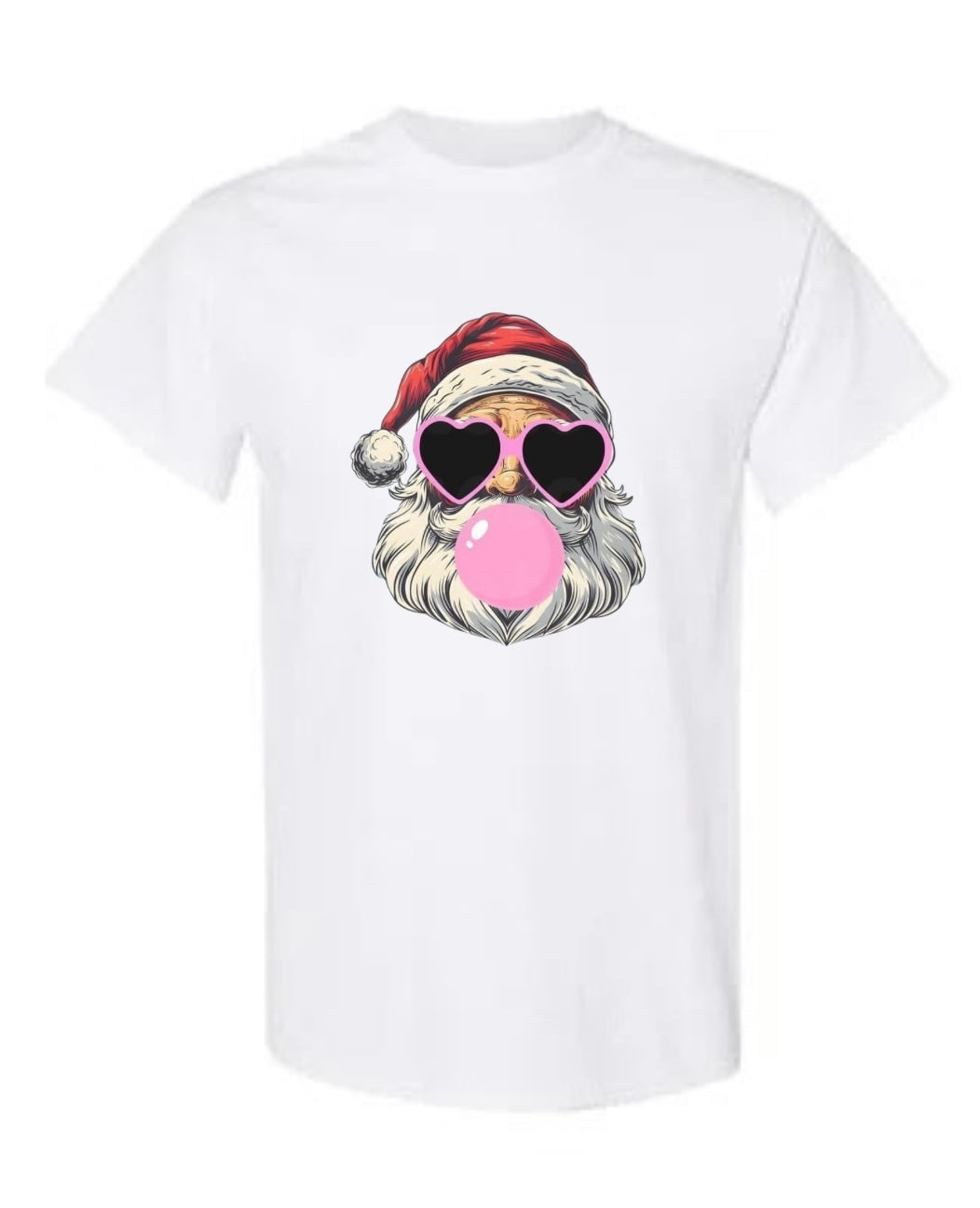 Bubble gum santa