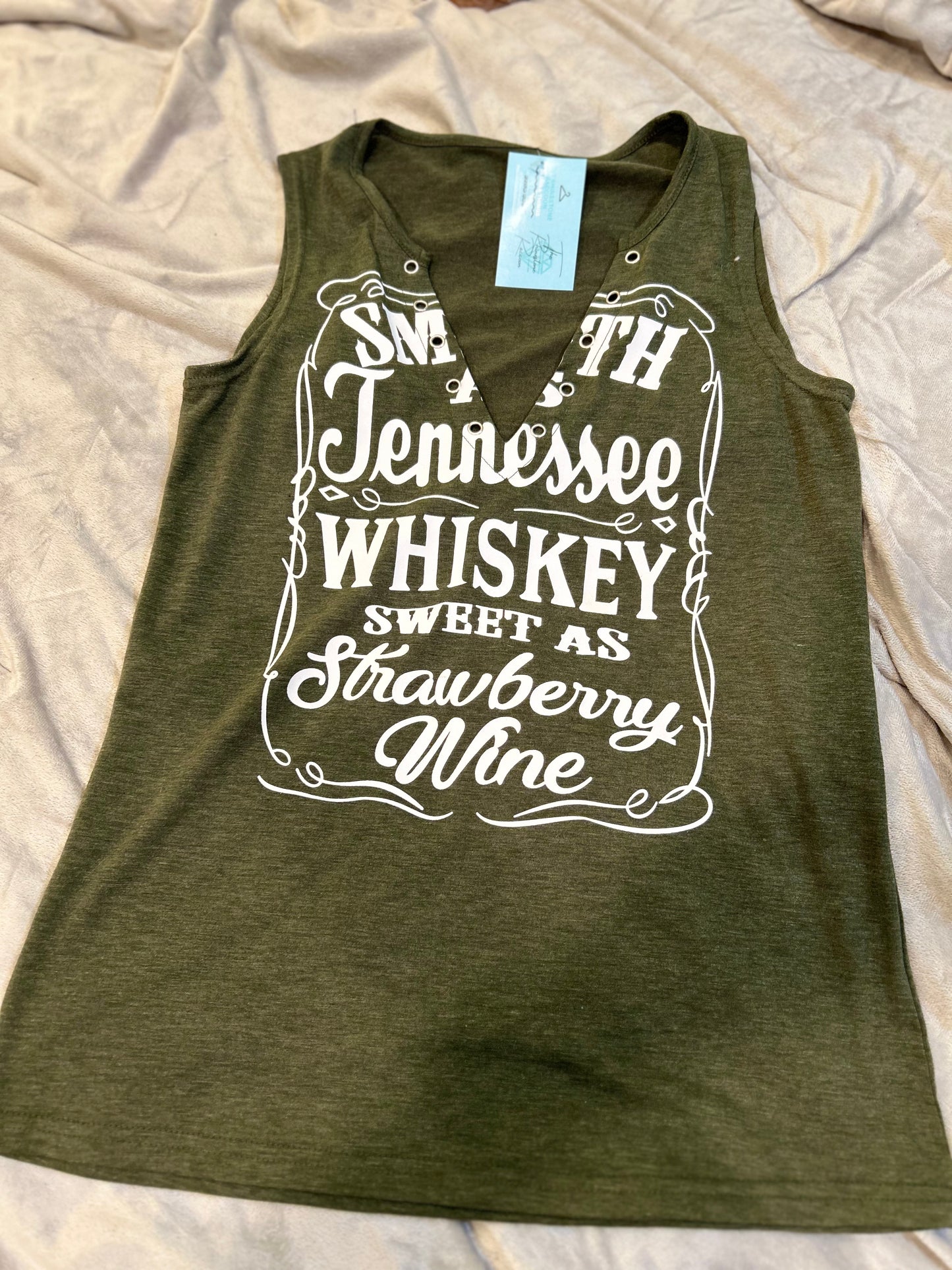 Smooth and Tennessee whiskey tank