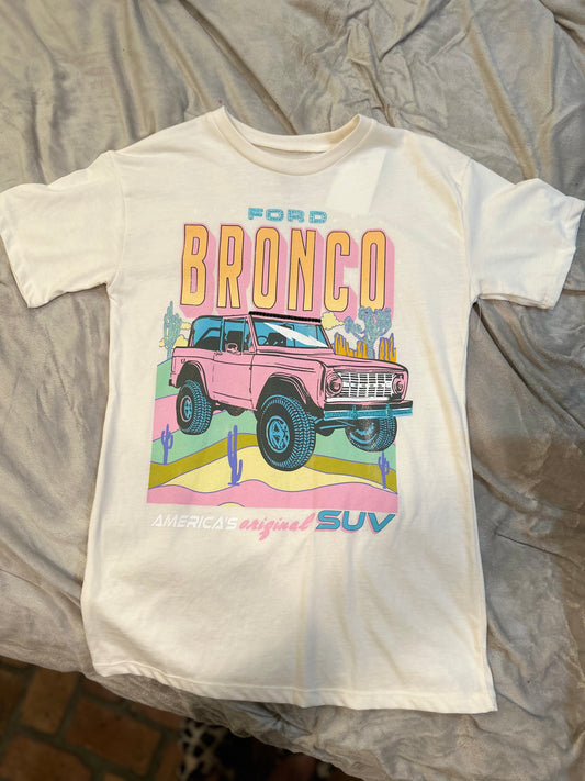 Bronco tshirt