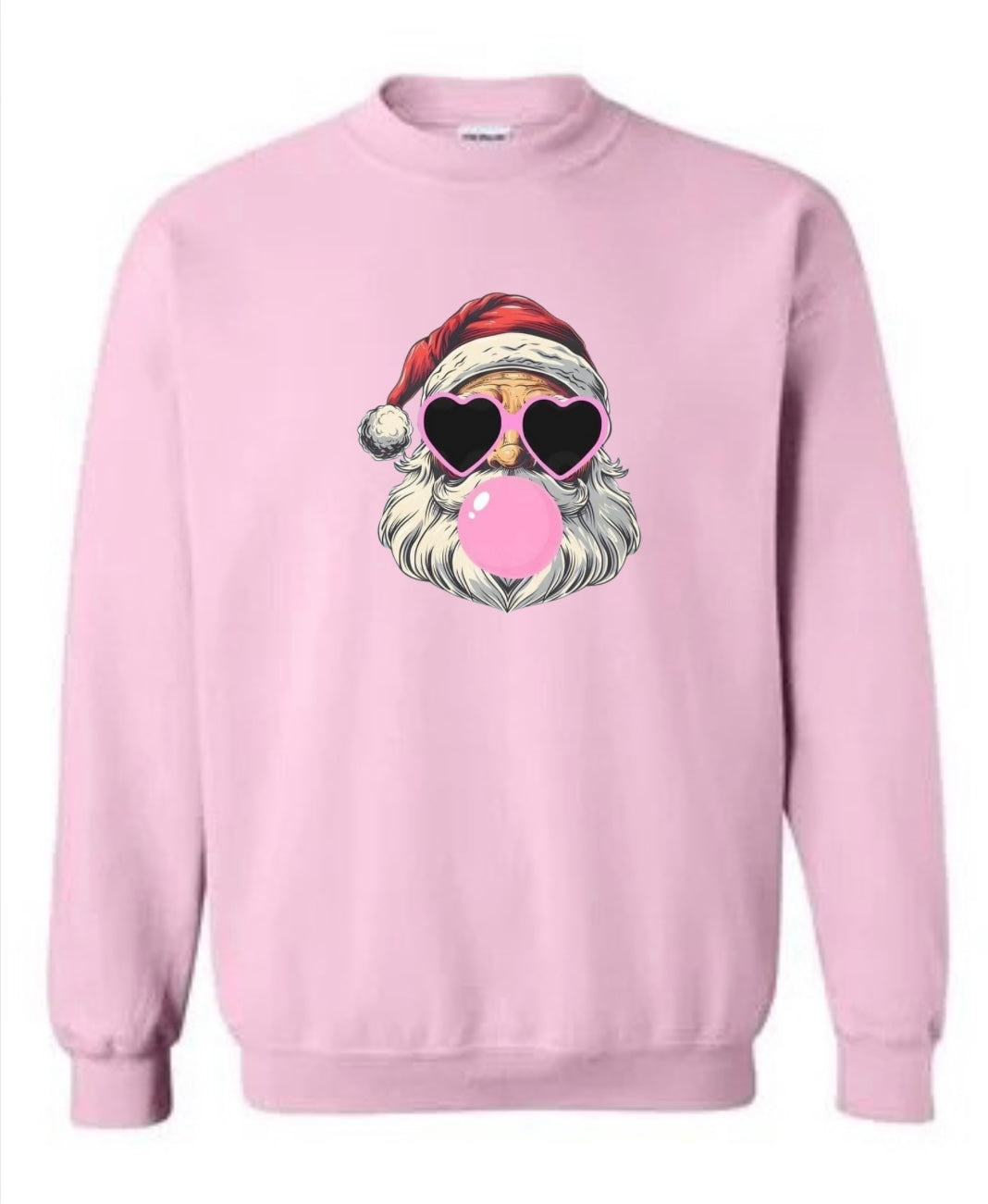 Bubble gum santa