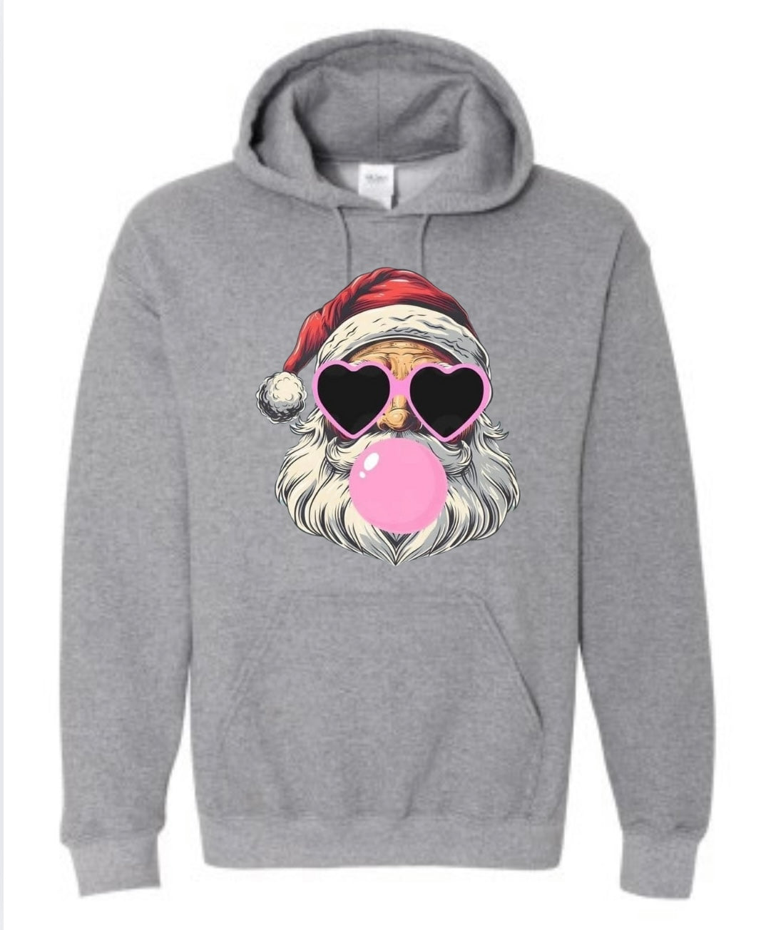 Bubble gum santa