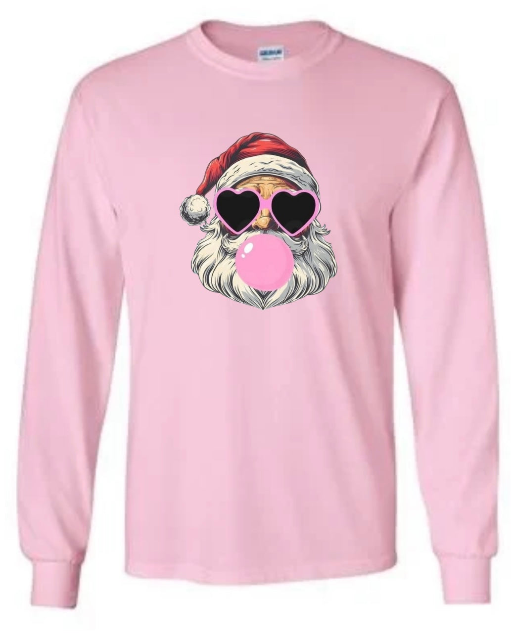 Bubble gum santa