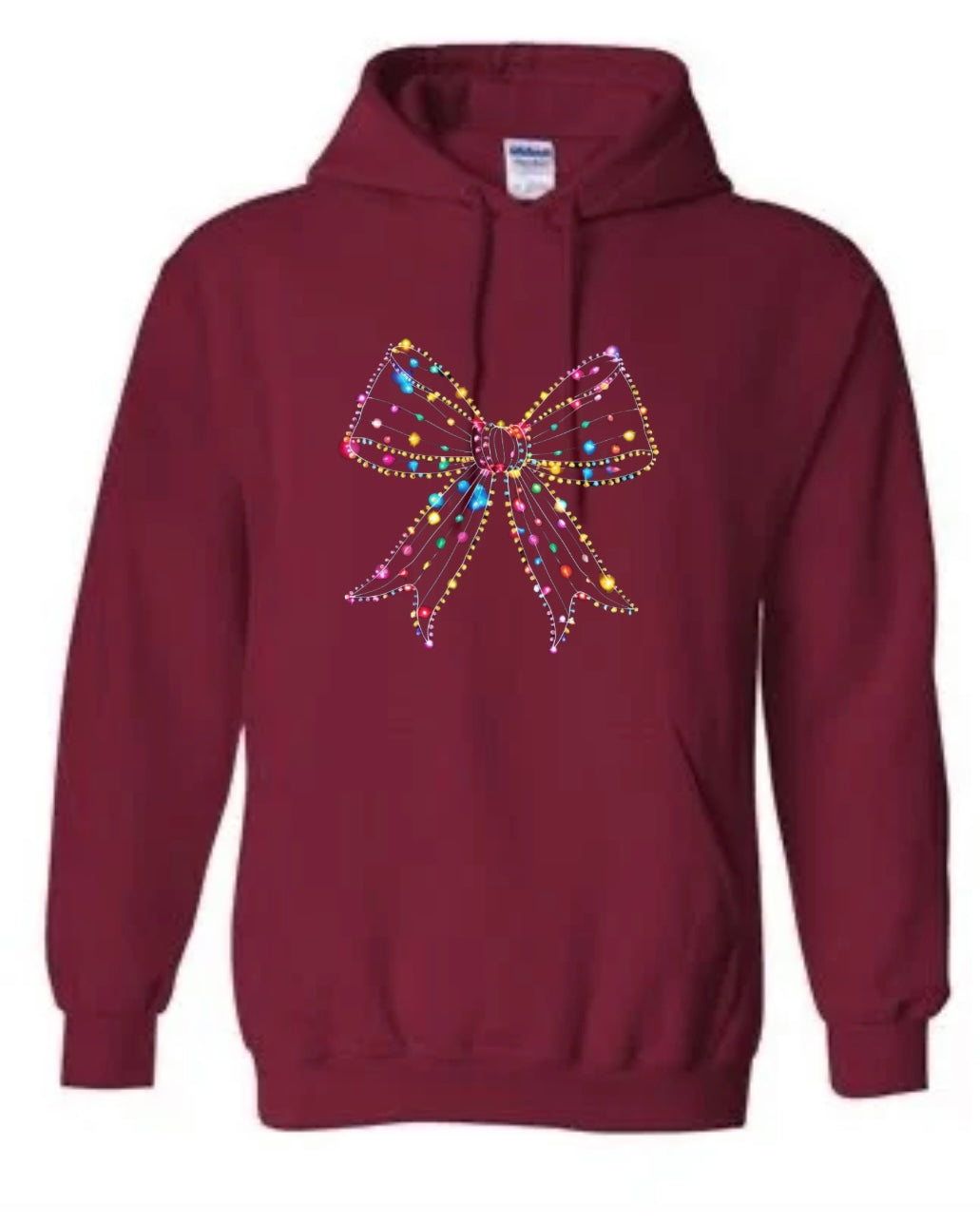 Light bow sweatshirt and hoodie