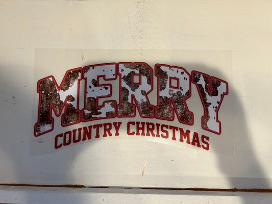 Merry country Christmas