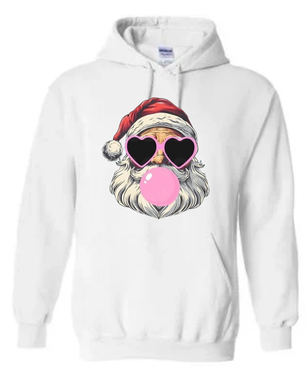 Bubble gum santa