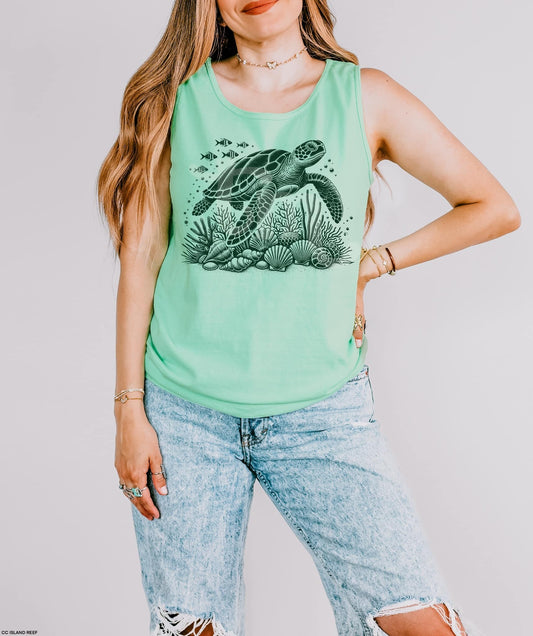 Turtle Graphic Tee
