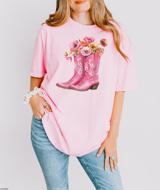 Cowgirl Boots Graphic Tee