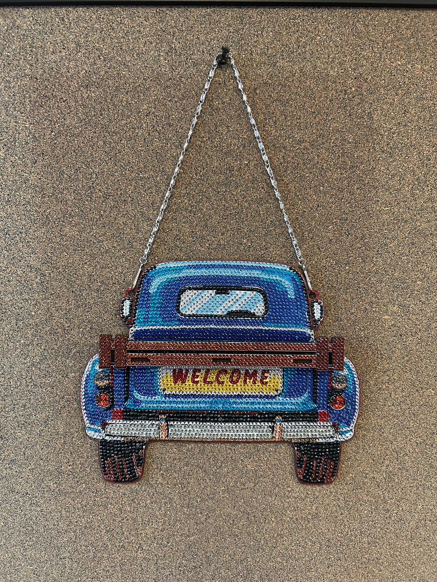 Rhinestone truck hanger
