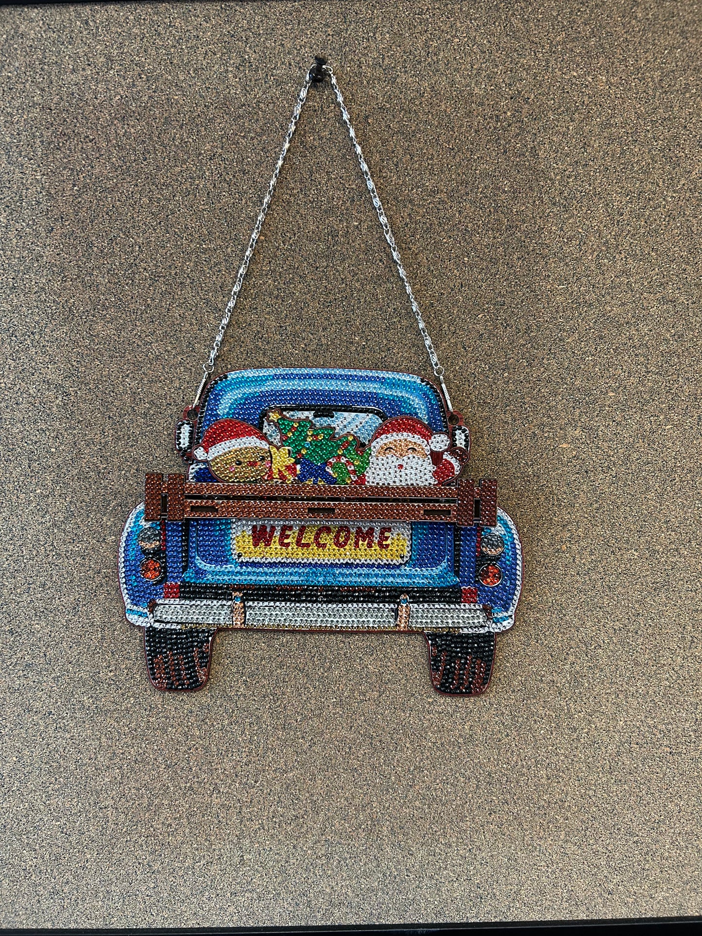 Rhinestone truck hanger