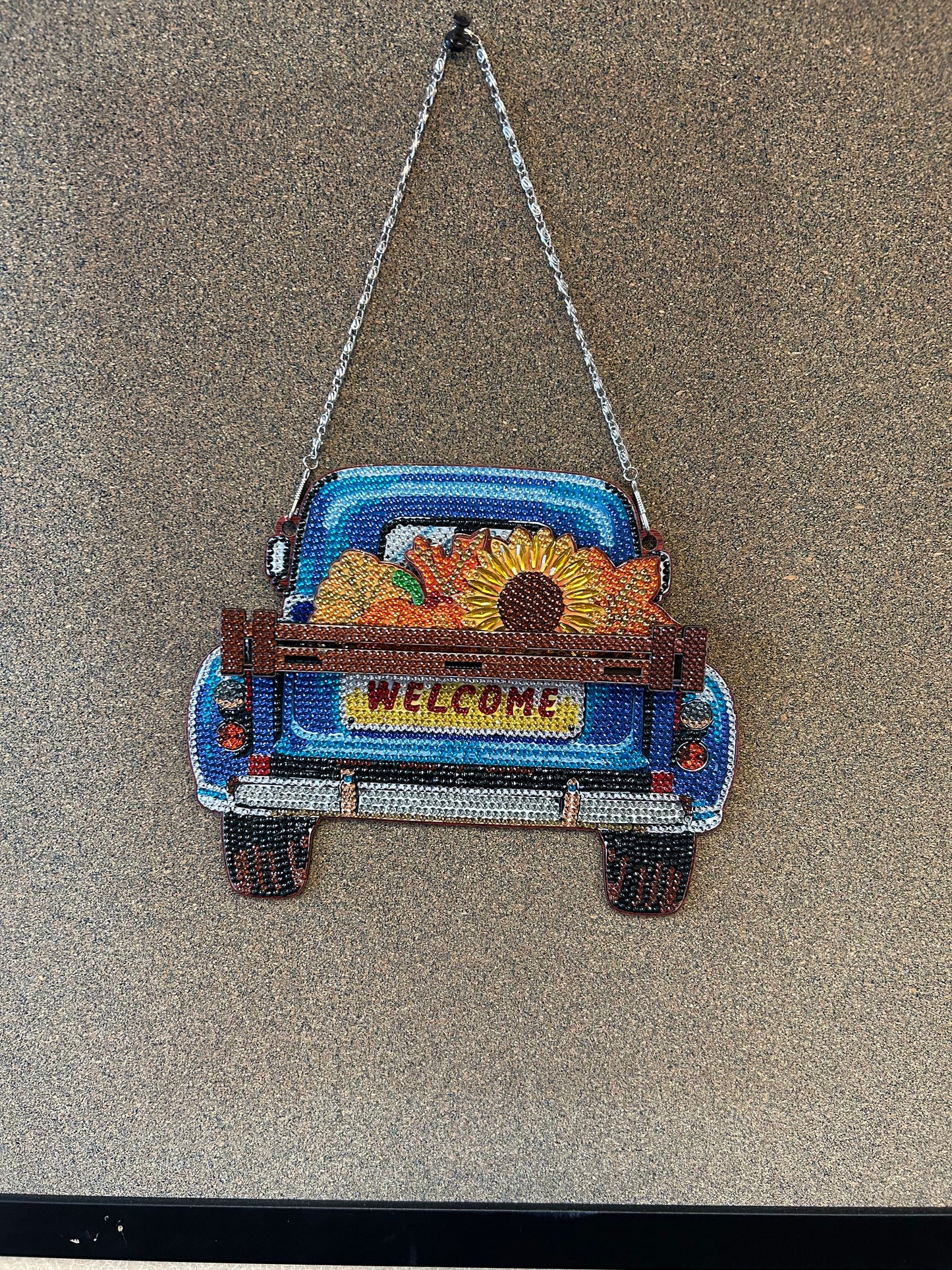 Rhinestone truck hanger
