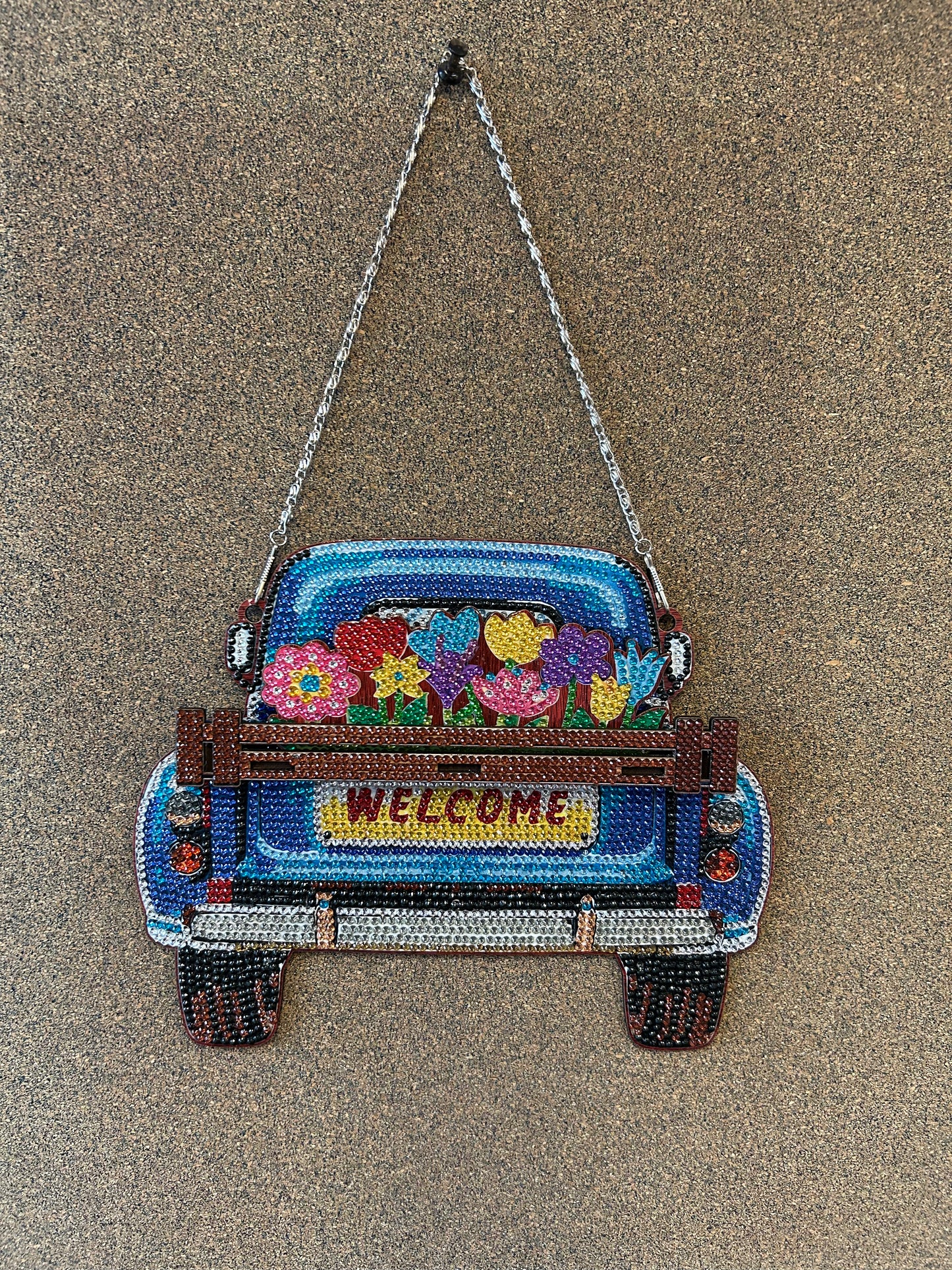 Rhinestone truck hanger