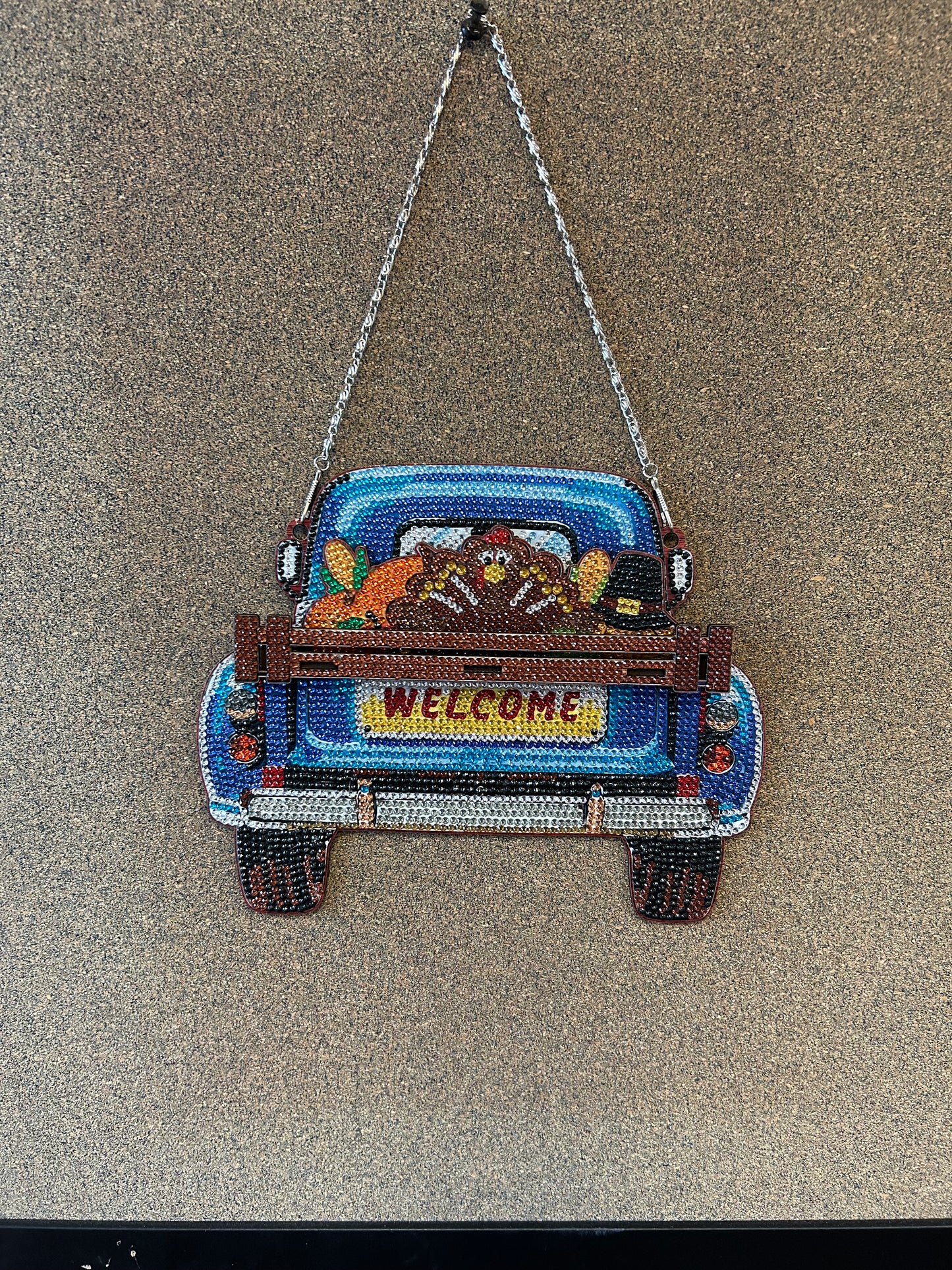Rhinestone truck hanger