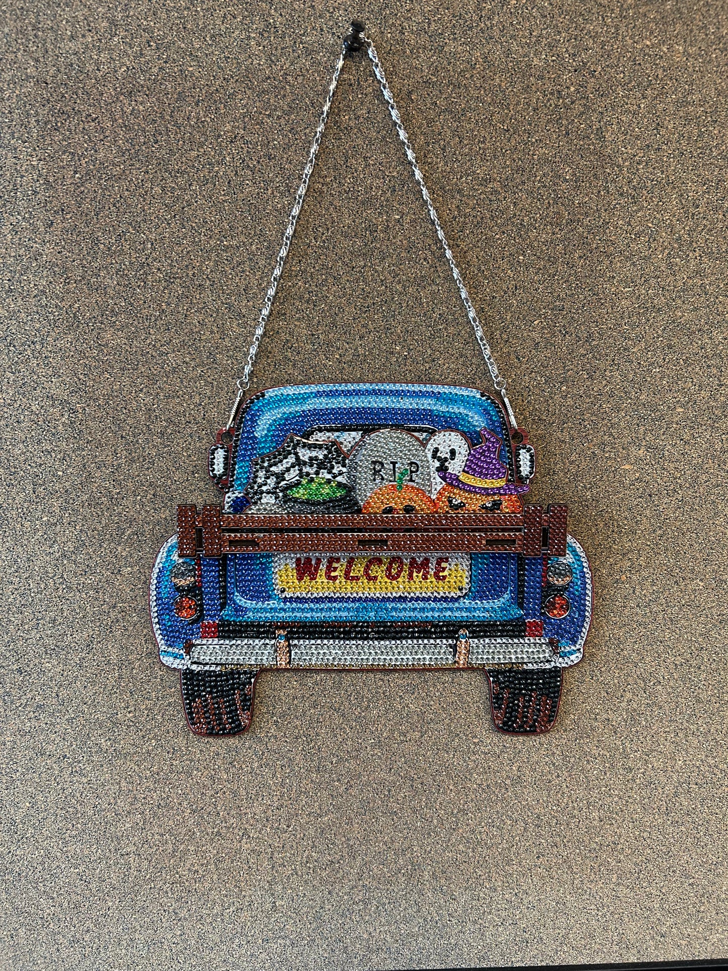 Rhinestone truck hanger