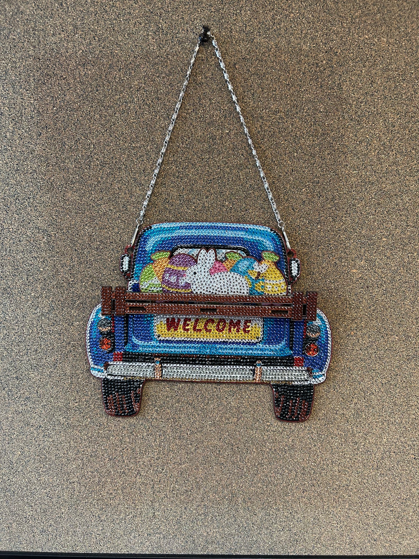 Rhinestone truck hanger