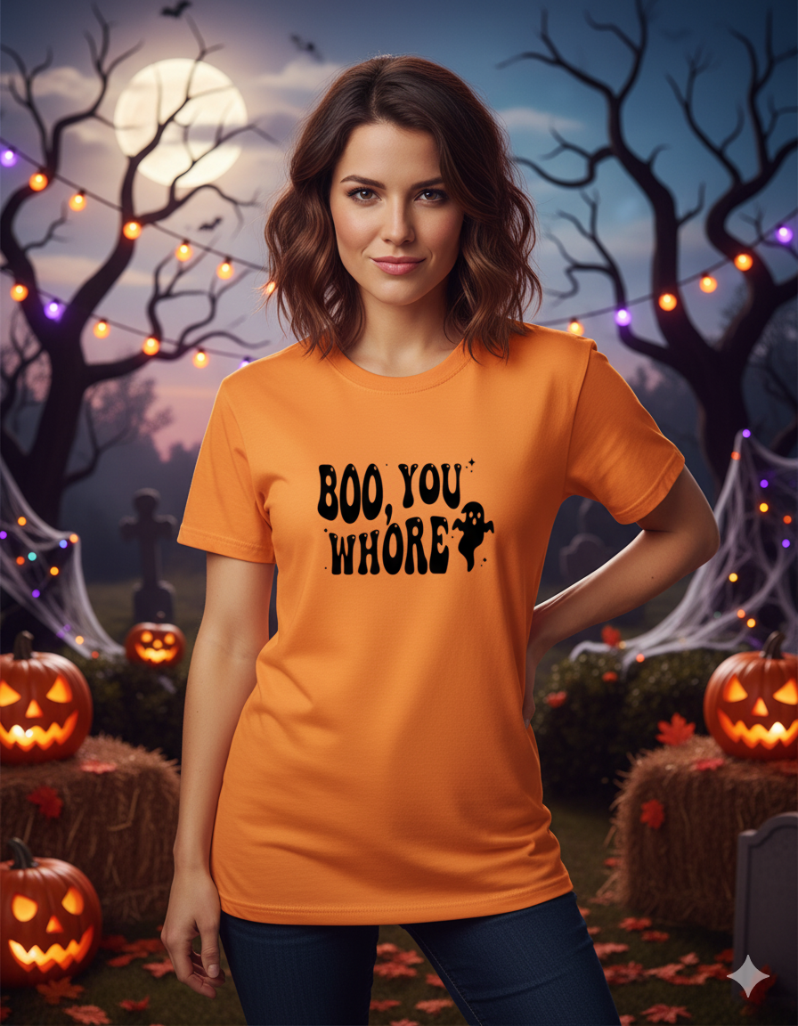 Boo You Whore Graphic Tee
