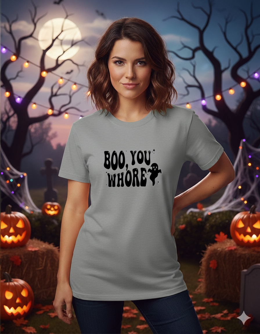 Boo You Whore Graphic Tee
