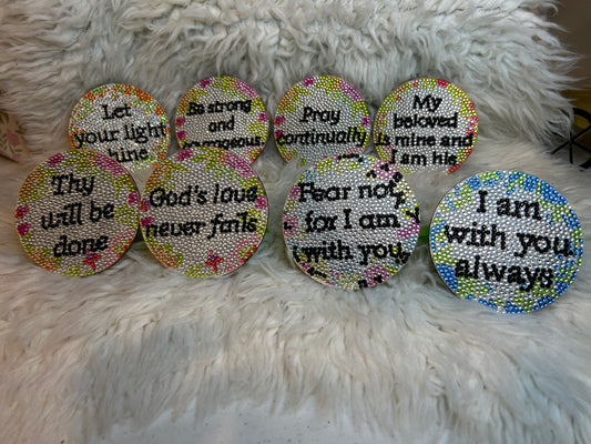 Inspirational coasters (8 piece)