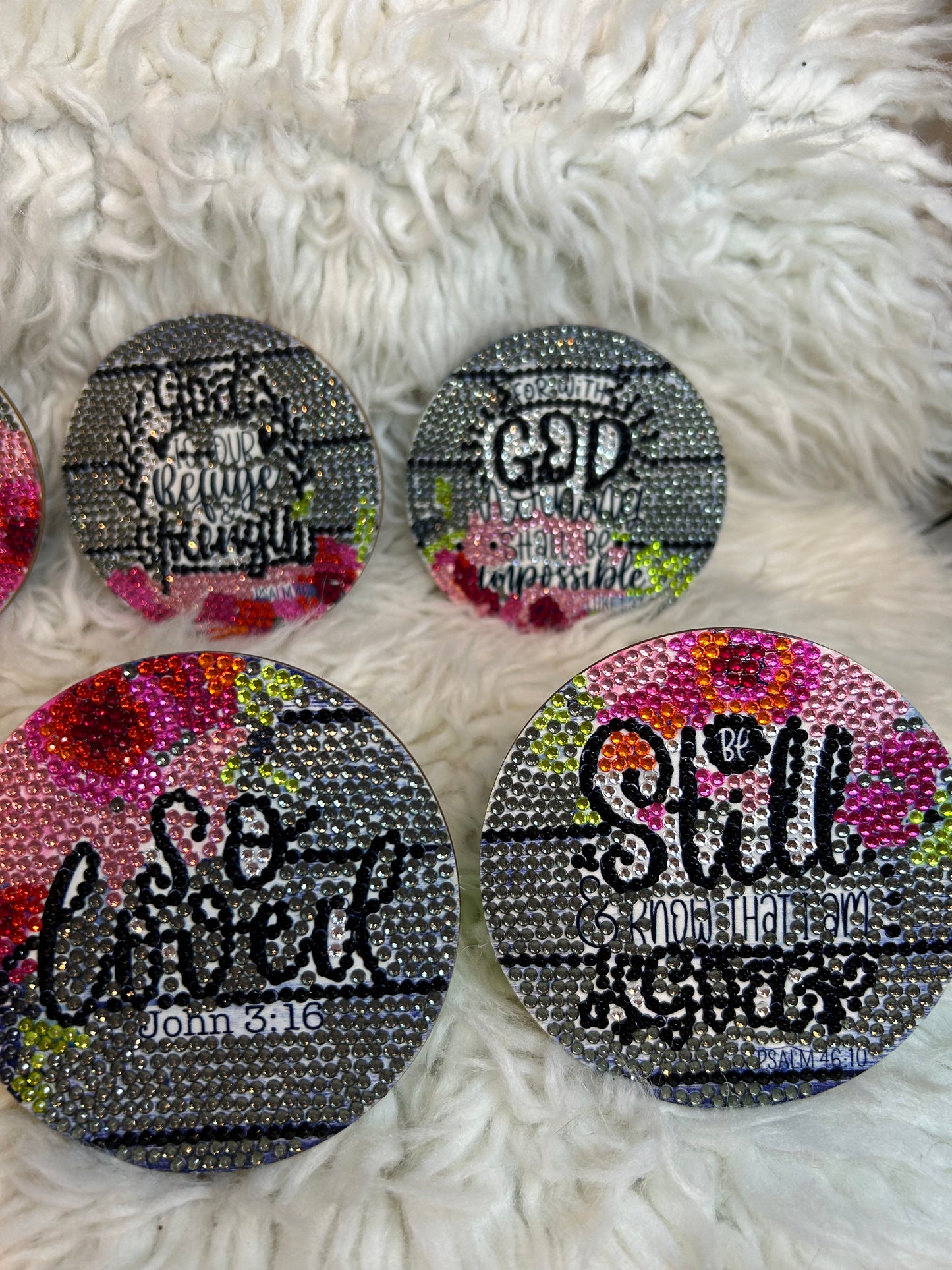 Inspirational 2 coasters (8 piece)