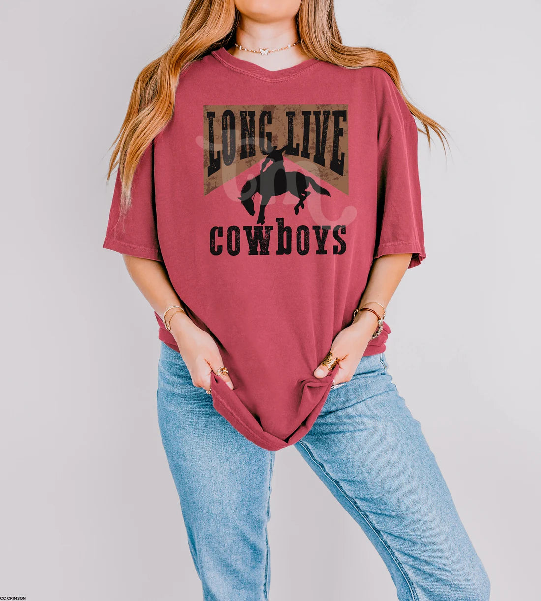 LONG LIVE COWBOYS GRAPHIC TEE