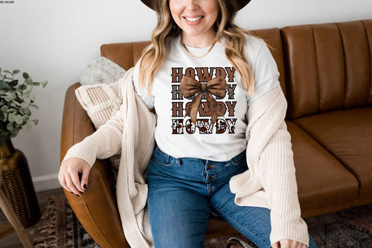 HOWDY HOWDY HOWDY GRAPHIC TEE