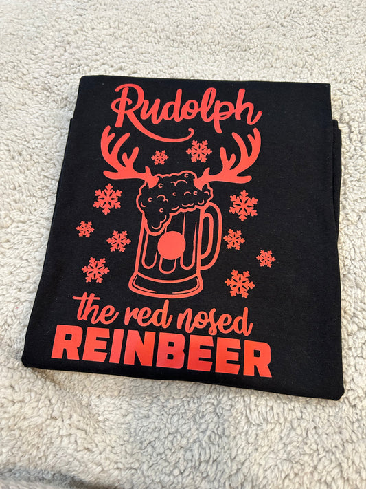 RUDOLPH THE RED NOSED REINBEER GRAPHIC TEE