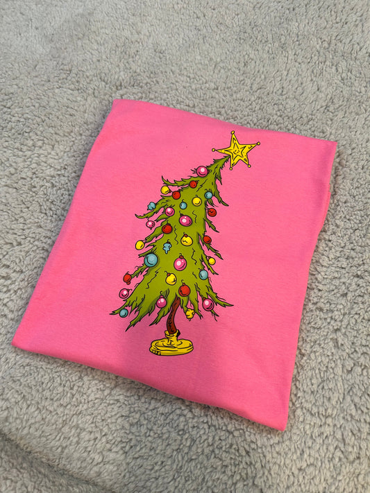 GRINCH XMAS TREE GRAPHIC TEE