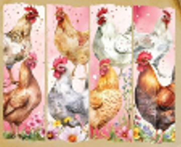 Colorful Chickens